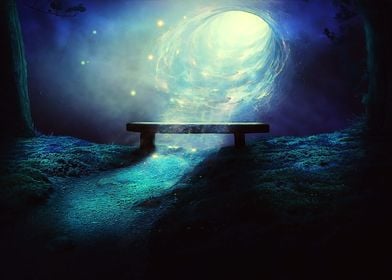 Bench and wormhole