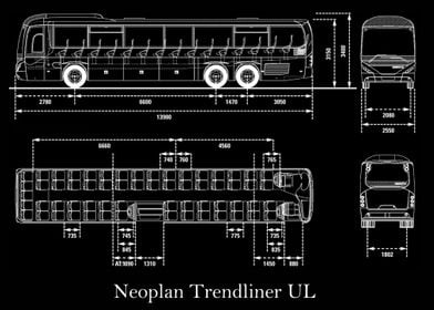 Neoplan Trendliner UL bus 