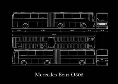 Mercedes Benz O303 1978 