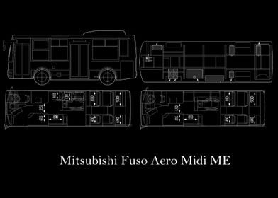 Mitsubishi Fuso Aero bus