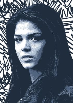 Octavia Blake The 100 art