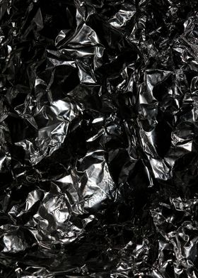 Aluminium foil abstract