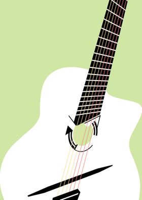 Guitar Illustration v6