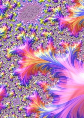 Colorful Branching Fractal