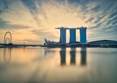 Sunrise of Singapore