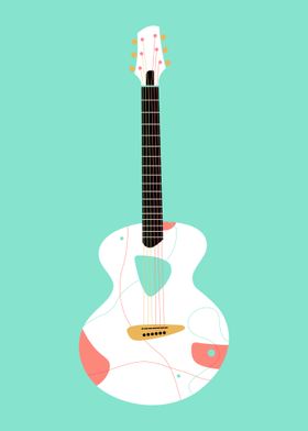 Guitar Illustration v7