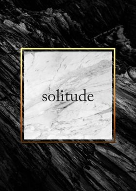 Solitude on Marble