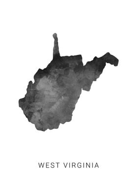 West Virginia state map