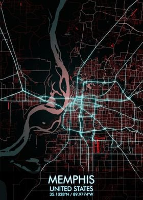 Memphis City Map