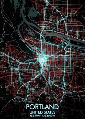 Portland City Map