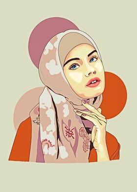 HIJAB MOSLEM GIRL 