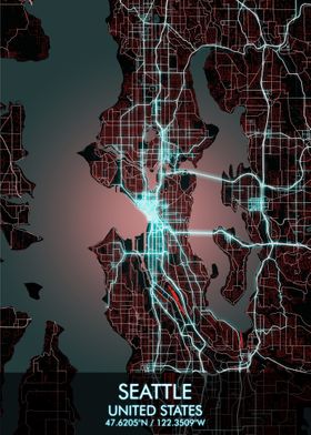 Seattle City Map