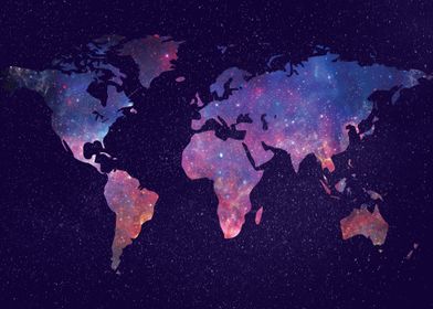 Galaxy World Map