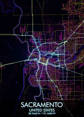 Sacramento City Map