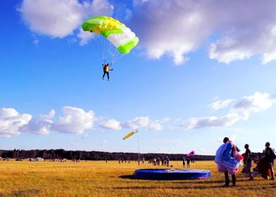 Parachute jumps