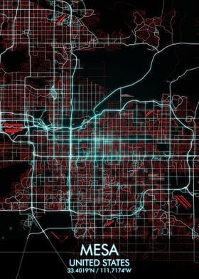 MESA City Map