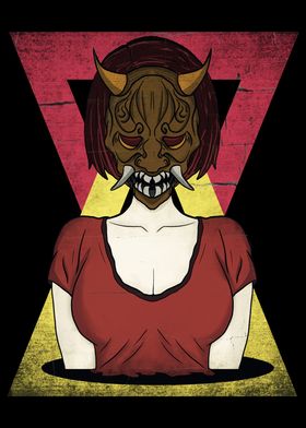 Demon Mask Girl