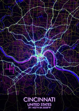 CINCINNATI City Map