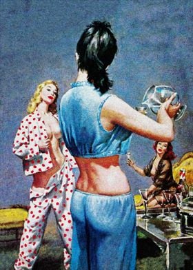 Pajama party pulp cover