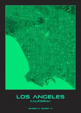 Los Angeles City Map