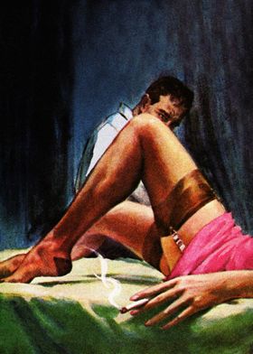 Tempting legs pulp cover