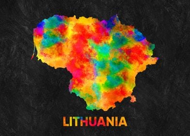 lithuania map