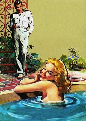 Join me in pool pulp cover