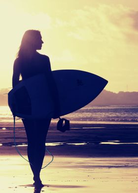 Lady Surfer