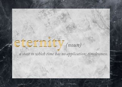 Eternity on Marble