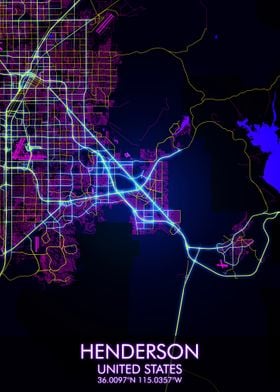HENDERSON City Map