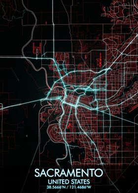 SACRAMENTO City Map