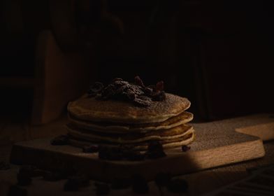 Pancakes in  the dark