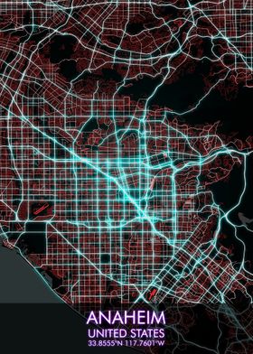 ANAHEIM City Map