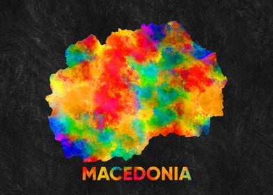 Macedonia map