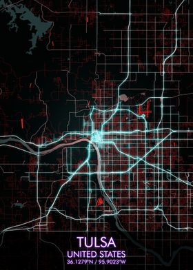 TULSA City Map