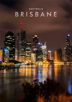 Brisbane city night