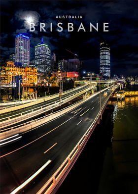 Brisbane city night