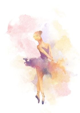 Abstract ColorfuBallerina 