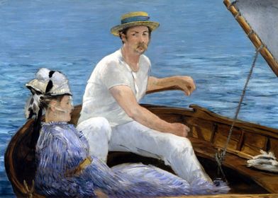 Edouard Manet Boating