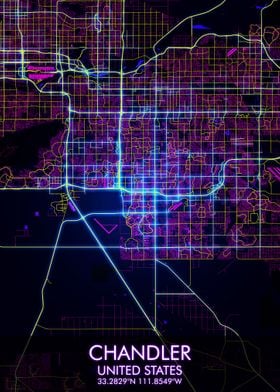 CHANDLER City Map