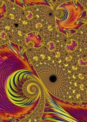 Acid Trip Fractal Spirals