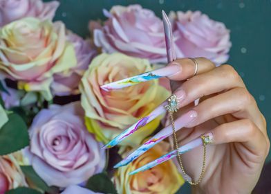 Extreme nails flowers