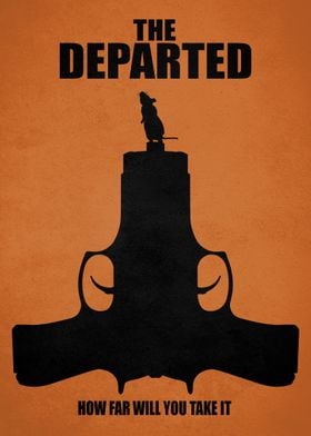 the departed poster font
