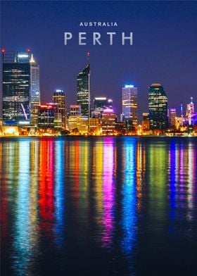 Perth city night