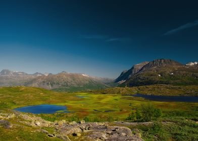 Mount Skjomen panoramic