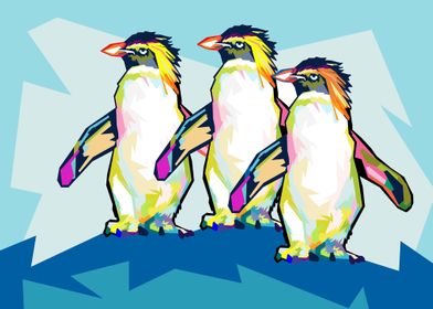 the penguin in wpap