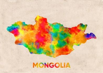 mongolia map