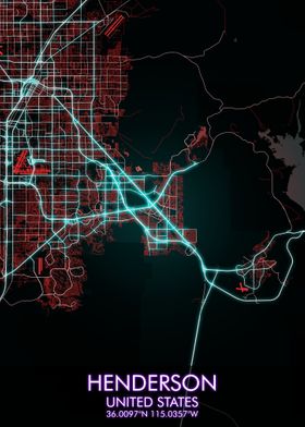 HENDERSON City Map