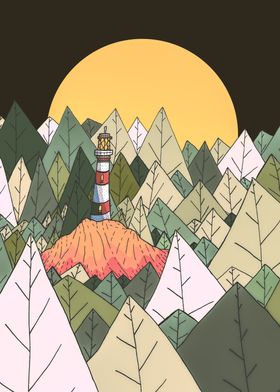 The last forest lighthouse