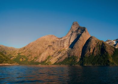 Mount Stetind from the sea